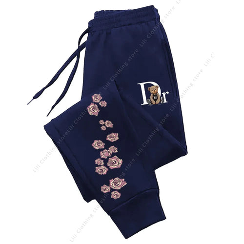 Bear Letter Jogger Sweatpants