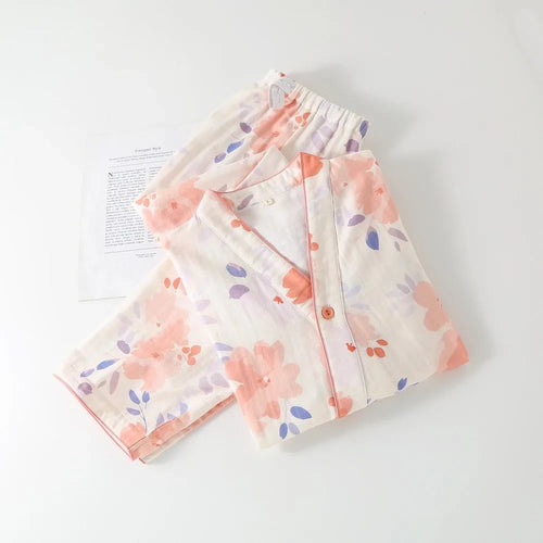 Cotton Nursing Pajamas